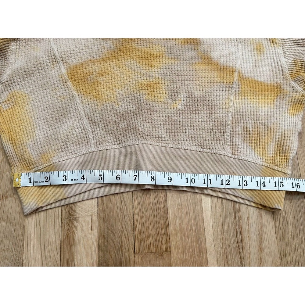 Wild Fable Waffle Knit Garment Dye Cropped Hoodie - Picture 14 of 16